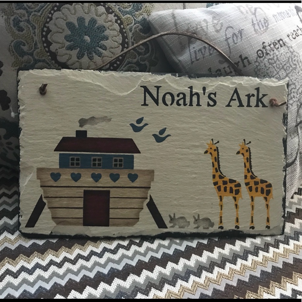 Beautiful slate sign